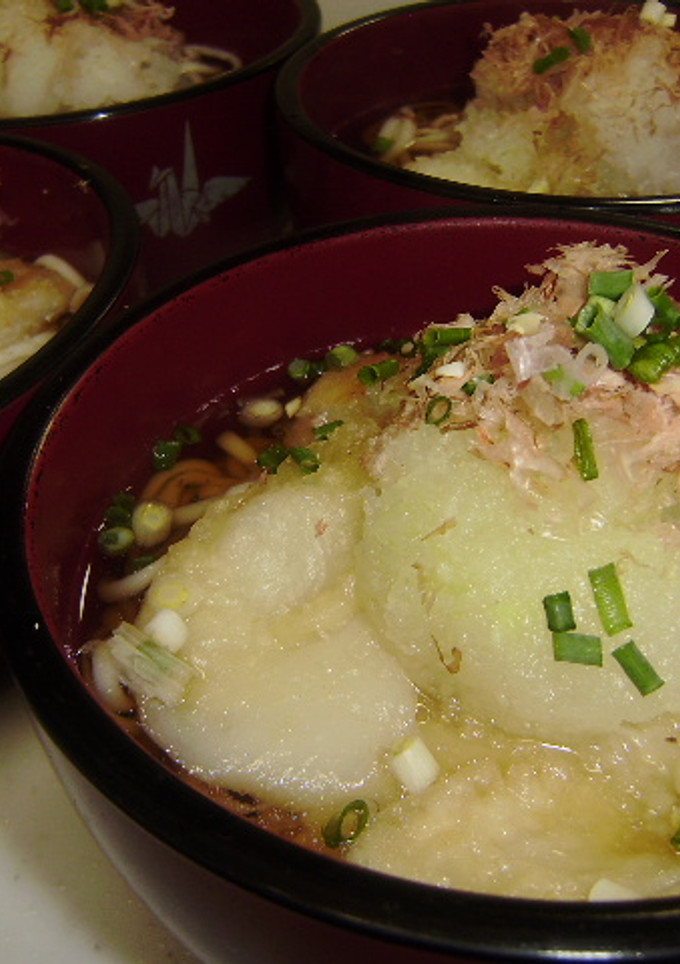 おろしもちうどん-レシピのメイン写真