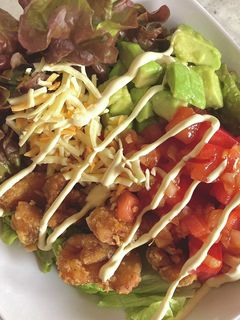 サルサソースが美味しい♡タコス風サラダ♡-レシピのメイン写真