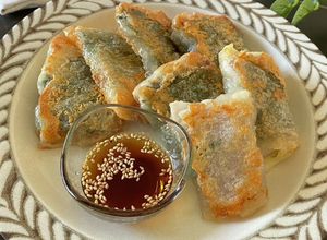 ライスペーパーで豚しそチーズ焼き-レシピのメイン写真