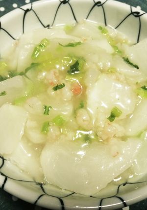 蕪と海老の塩餡煮-レシピのメイン写真