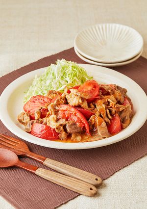 うまみトマト生姜焼き-レシピのメイン写真
