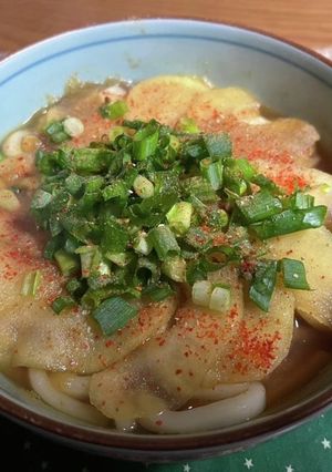 りんごうどん-レシピのメイン写真