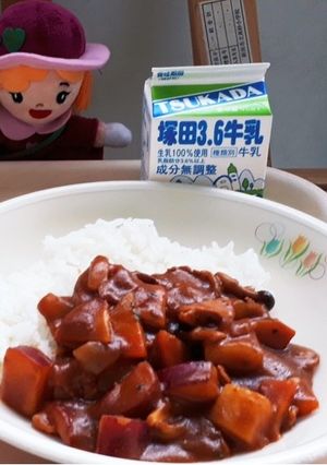 【学校給食】いもジェンヌのハヤシライス-レシピのメイン写真