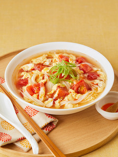 トマト酸辣にゅうめん-レシピのメイン写真