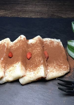 牛乳で簡単柔らかココア餅-レシピのメイン写真