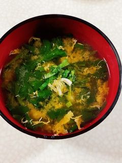 菊菜のかき玉汁-レシピのメイン写真