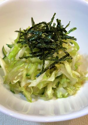キャベツとキュウリの中華風サラダ-レシピのメイン写真