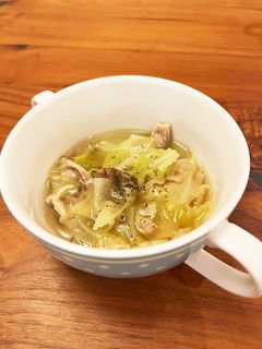 簡単★豚肉とキャベツのコンソメスープ-レシピのメイン写真