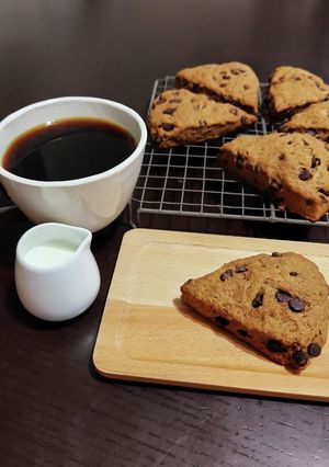 コーヒーチョコスコーン-レシピのメイン写真