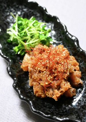 イワシのスタミナなめろう-レシピのメイン写真