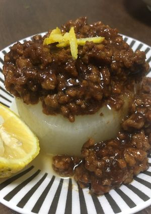 甜麵醬でふろふき大根-レシピのメイン写真
