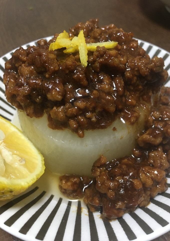 甜麵醬でふろふき大根-レシピのメイン写真
