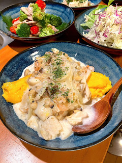 シーフードクリームオムレツ 牛乳活用-レシピのメイン写真