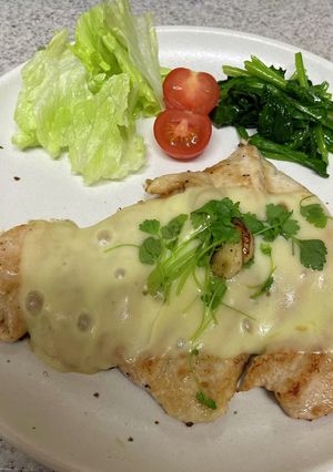 とりむね肉チーズ焼き-レシピのメイン写真