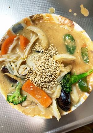 レンジもやし入きな粉味噌醤油味甘酢酢豚-レシピのメイン写真