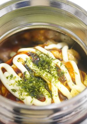 【スープジャー】とん平丼-レシピのメイン写真