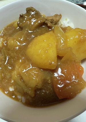 蓮根と寒天で☆みんな喜ぶルーなしカレー-レシピのメイン写真