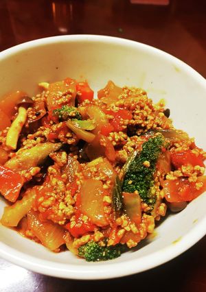 なすとひき肉のトマト煮-レシピのメイン写真