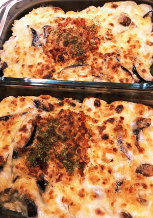 懐かし味の茄子としめじのミートドリア-レシピのメイン写真