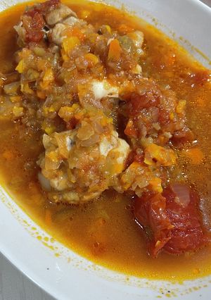 手羽元と野菜のトマト煮込み【炊飯器】-レシピのメイン写真