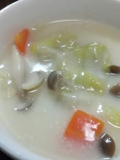 ミルクスープ-レシピのメイン写真