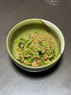 納豆に大根葉♪-レシピのメイン写真