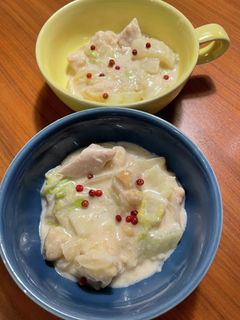 鶏胸肉と白菜の簡単クリーム煮-レシピのメイン写真