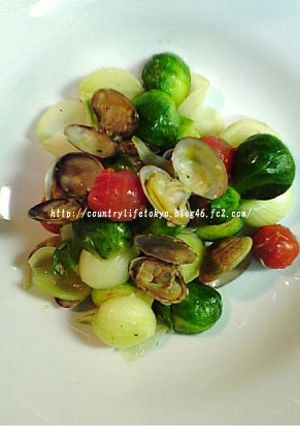 コロコロお野菜のアサリ蒸し-レシピのメイン写真