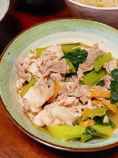 ほっこり甘い★小松菜の煮物-レシピのメイン写真