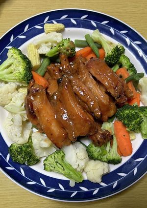 MrsWongちのキャラメルチキン-レシピのメイン写真