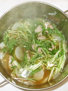 もち麦と生姜のスープ♪簡単汗が止まらない-レシピのメイン写真