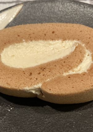 ほうじ茶ロールケーキ-レシピのメイン写真