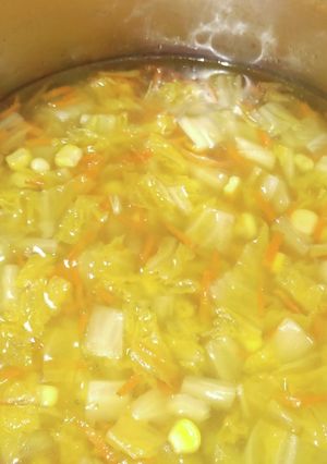 白菜の中華スープ-レシピのメイン写真
