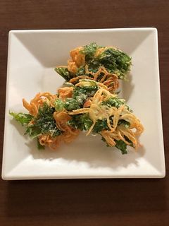 大葉とカニかまのかき揚げ-レシピのメイン写真