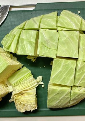 有名店直伝　キャベツの切り方-レシピのメイン写真