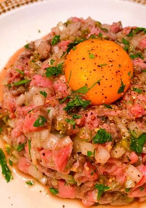 牛肉タルタル(低温調理器頼み)-レシピのメイン写真