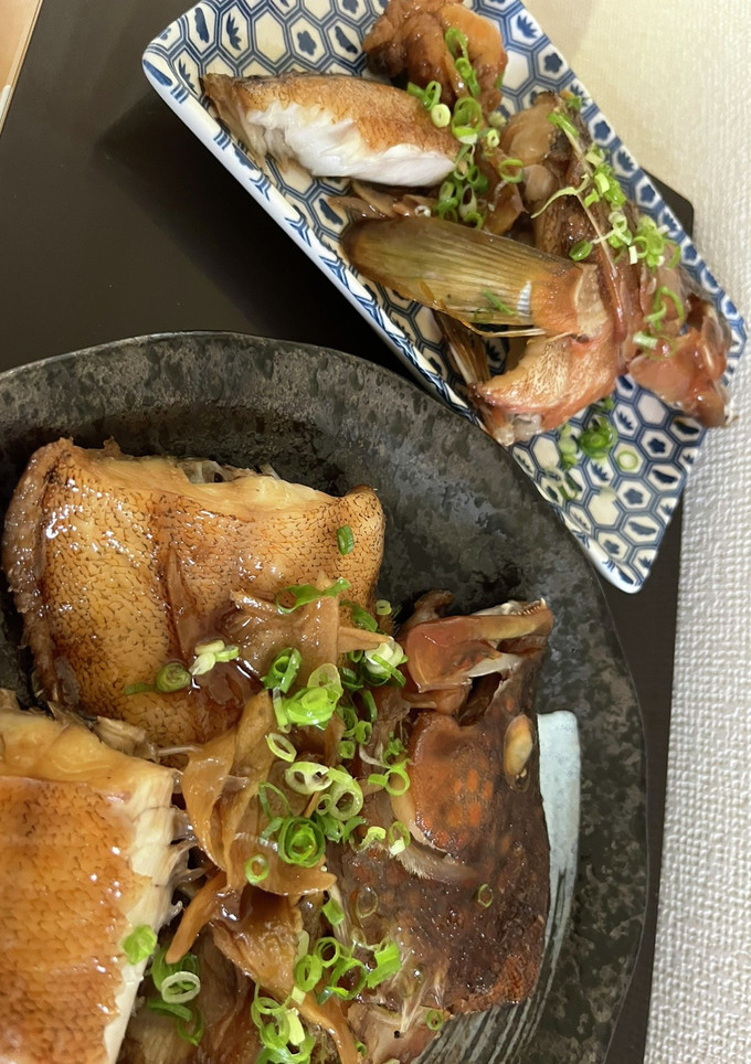 あこうの煮つけ。(魚の煮つけ。)-レシピのメイン写真
