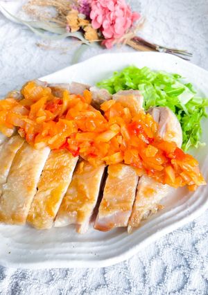 クリスマスに!鶏ステーキ-レシピのメイン写真