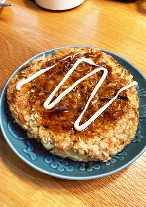 オートミールのお好み焼き-レシピのメイン写真