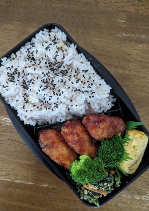 ささみチーズカツの男子弁当♪-レシピのメイン写真