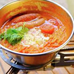 チリ☆トマトラーメン 【キャンプ飯】-レシピのメイン写真