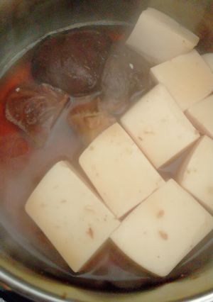 しいたけ炊いたんと豆腐のたきあわせ-レシピのメイン写真