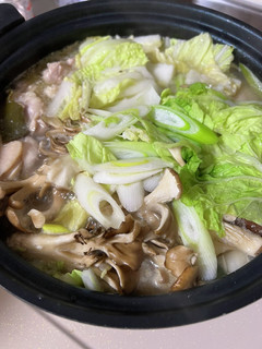 とろっとろ☆野菜たっぷり鶏肉の水炊き風鍋-レシピのメイン写真