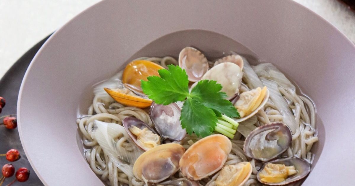 基本からアレンジまで!思わずつくりたくなる「あさり蕎麦」のレシピ集 | クックパッド