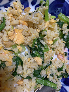 小松菜のしらすチャーハン-レシピのメイン写真