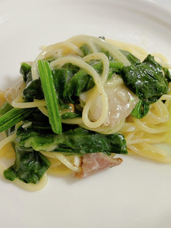 10分で♪ほうれん草とベーコンのパスタ-レシピのメイン写真