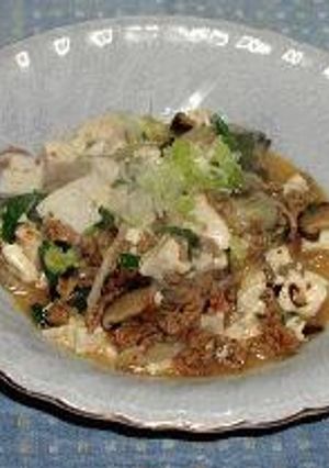 **かき入り麻婆豆腐**-レシピのメイン写真