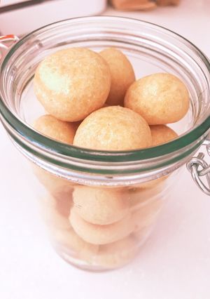 【グルテンフリー】メープルボールクッキー-レシピのメイン写真