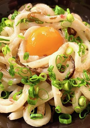 レンジで作る!プロ直伝!だしバターうどん-レシピのメイン写真