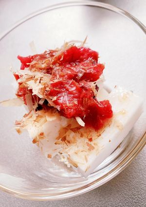 簡単に梅干しネバネバ-レシピのメイン写真